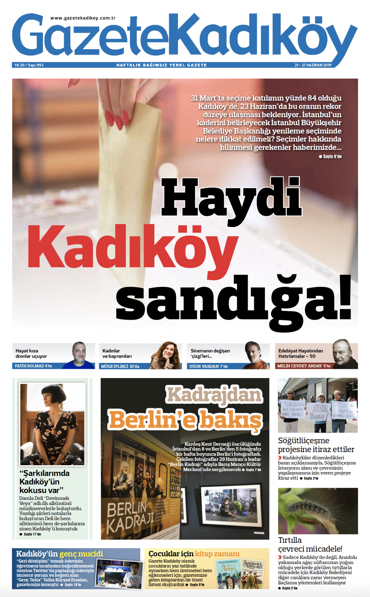 Gazete Kadıköy - 993. Sayı